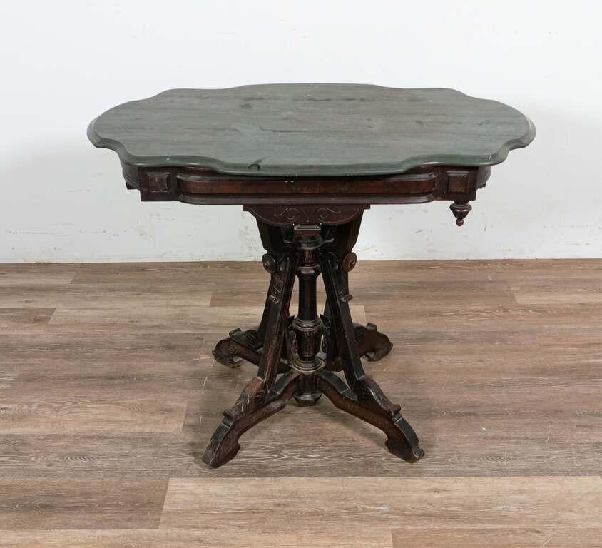 AESTHETIC MOVEMENT MARBLE TOP
