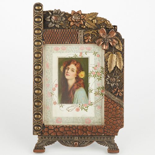 AESTHETIC MOVEMENT ORNATE WOOD &