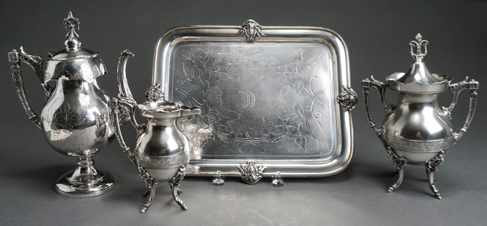 AESTHETIC SILVERPLATE THREE-PIECE