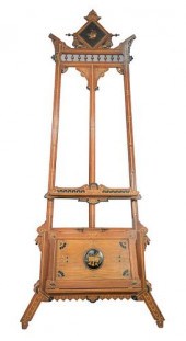 AESTHETIC WALNUT EASEL WITH PO
