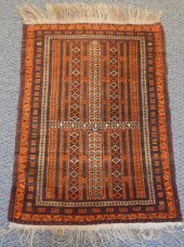 AFGHAN BALUCHISTAN PRAYER RUG,