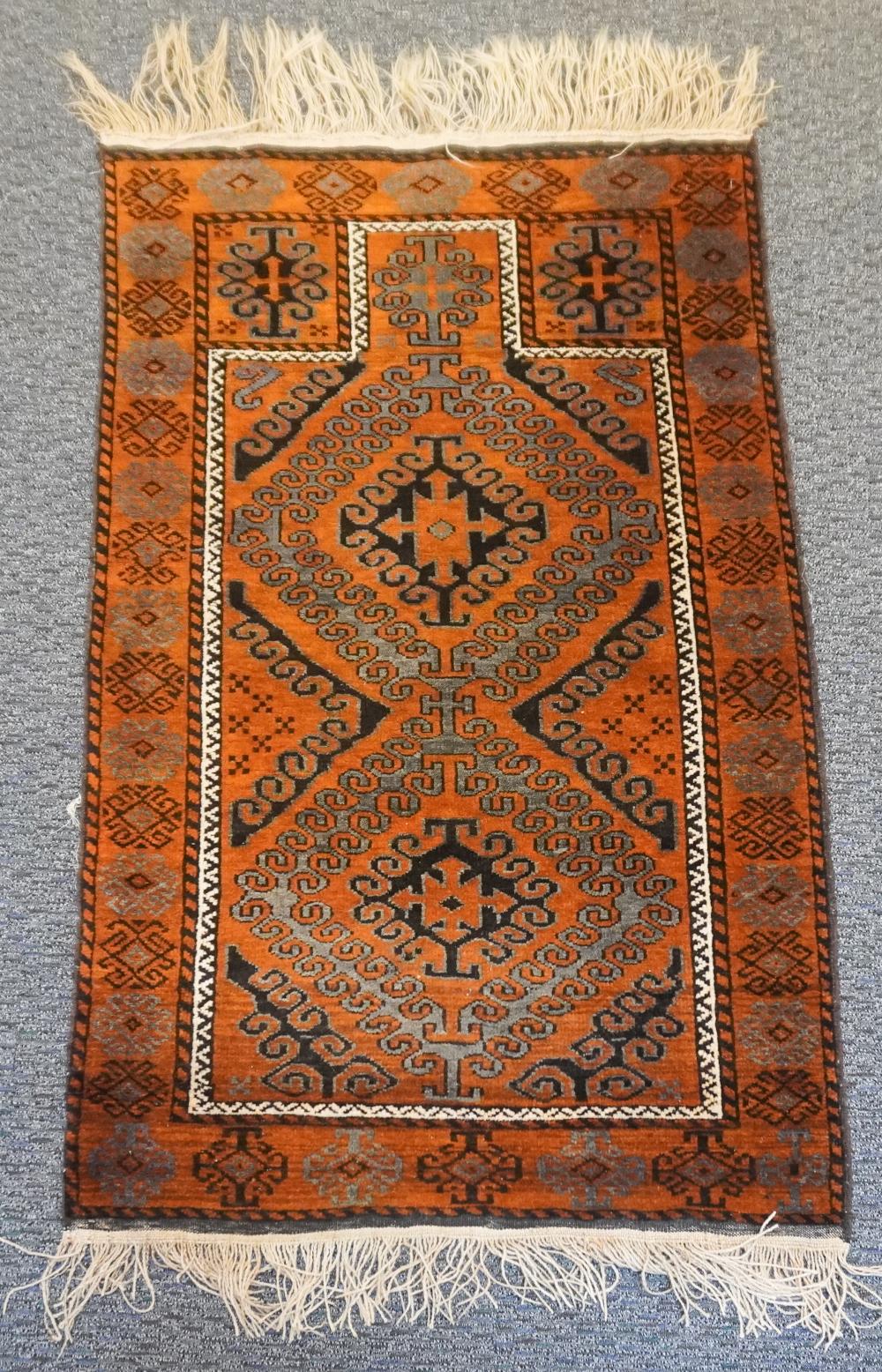 AFGHAN BALUCHISTAN PRAYER RUG,