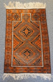 AFGHAN BALUCHISTAN PRAYER RUG,