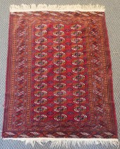 AFGHAN BOHKARA RUG, 6 FT X 4 F