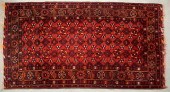 AFGHAN BOKARA RUG3'-6" x 6'-6"