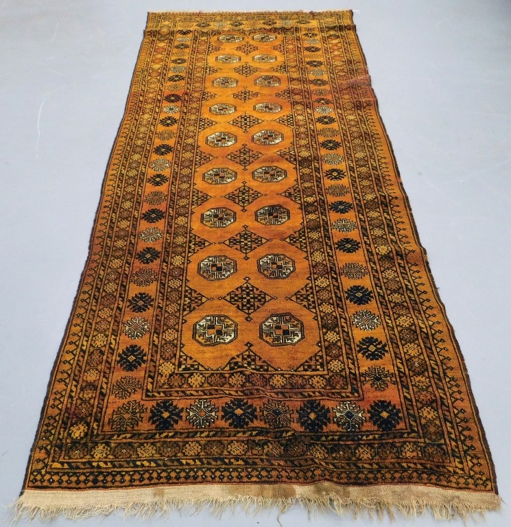 AFGHAN BURNT ORANGE GEOMETRIC