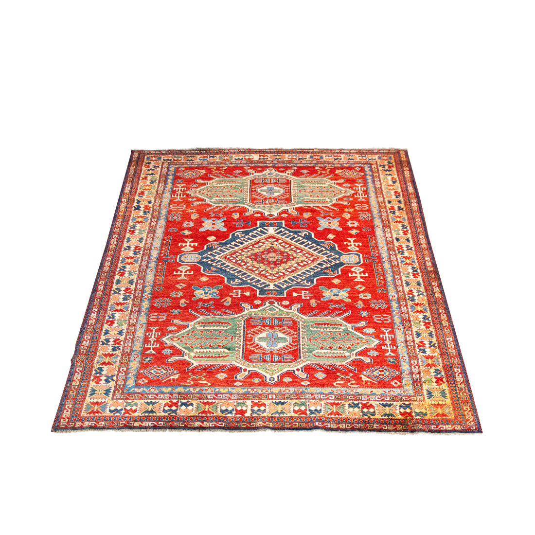 AFGHAN CARPET Afghan carpet, 8'4" x