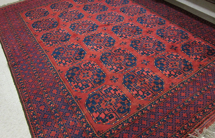 AFGHAN ERSARI CARPET featuring a