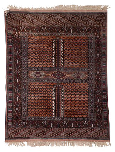 AFGHAN HATCHLI RUG20th century, two