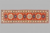 AFGHAN KAZAK WOOL RUNNERAFGHAN