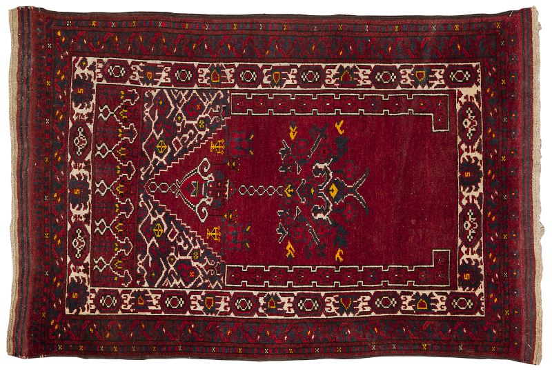 Afghan Prayer Rugwool foundation
