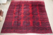 AFGHAN RUG, 10 FT X 8 FT 10 IN