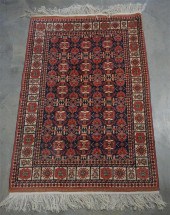 AFGHAN RUG, CIRCA 1950, 6 X 3.