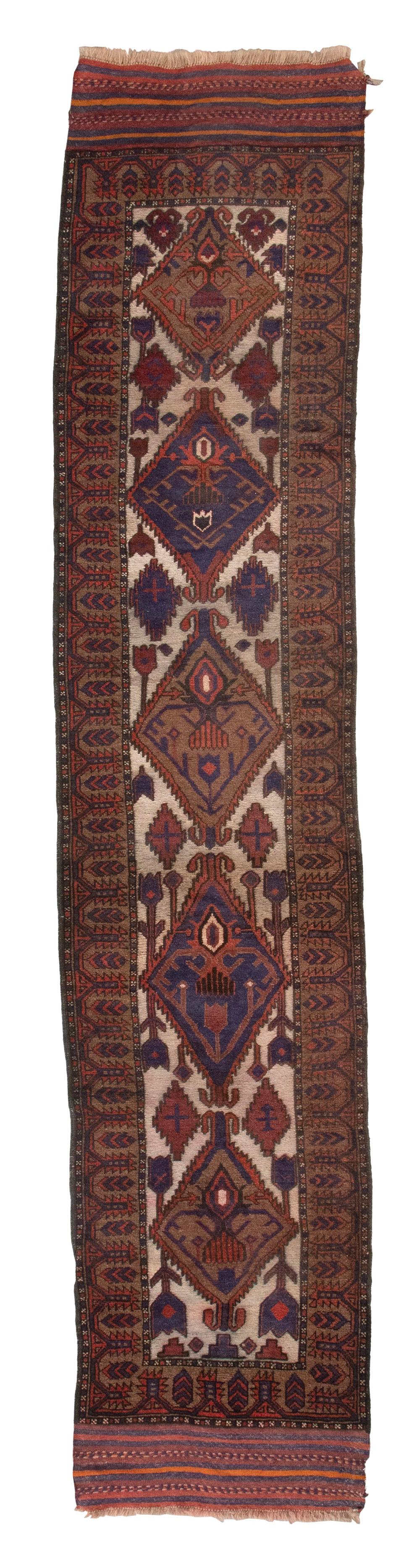 AFGHAN RUNNER: 2’5” X 11’9” LATER