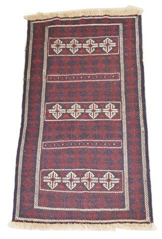 AFGHAN SOUMAK RUG, APPROX 7' X