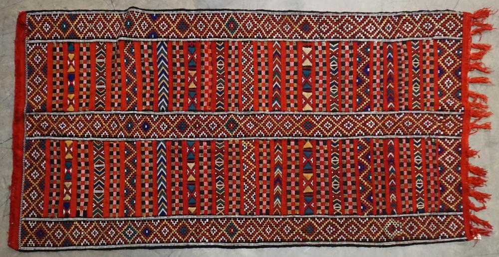 AFGHAN SUMAC STYLE RUG, 6 FT X 3 FT