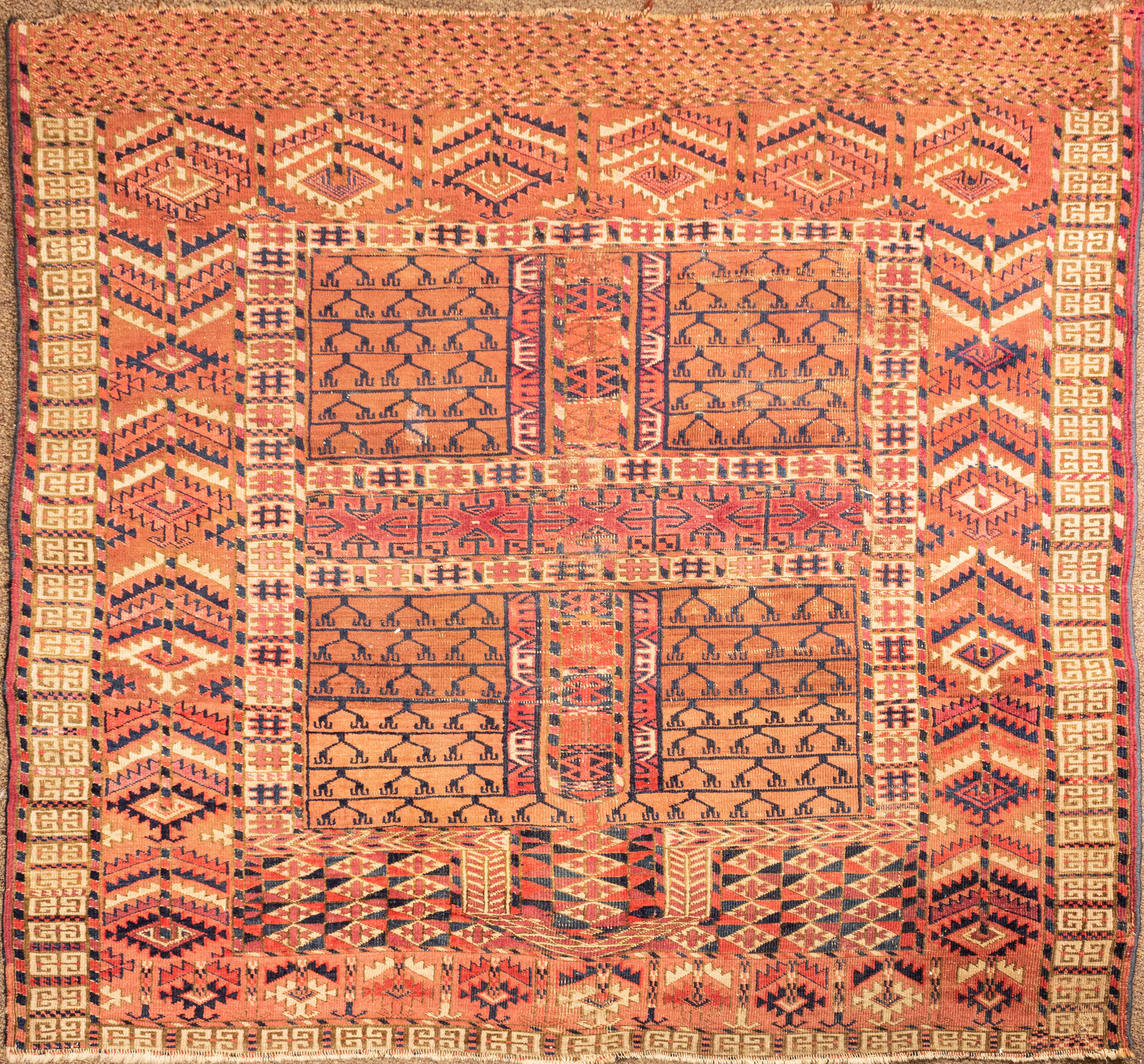 AFGHAN TURKOMAN CARPET Afghan