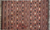 AFGHAN TURKOMAN KILIM, 3 FT 7