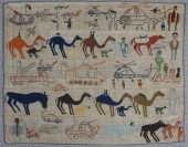 AFGHAN WAR KILIM EMBROIDERED W