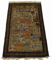 AFGHAN WAR RUG - 3'-11" X 6'-2