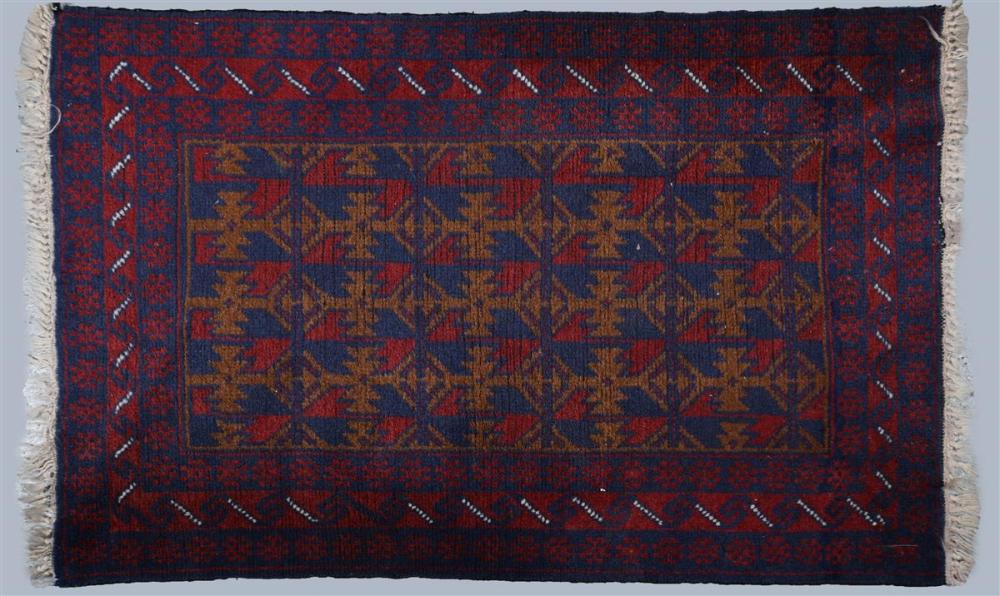 AFGHAN WOOL RUGAFGHAN WOOL RUG,