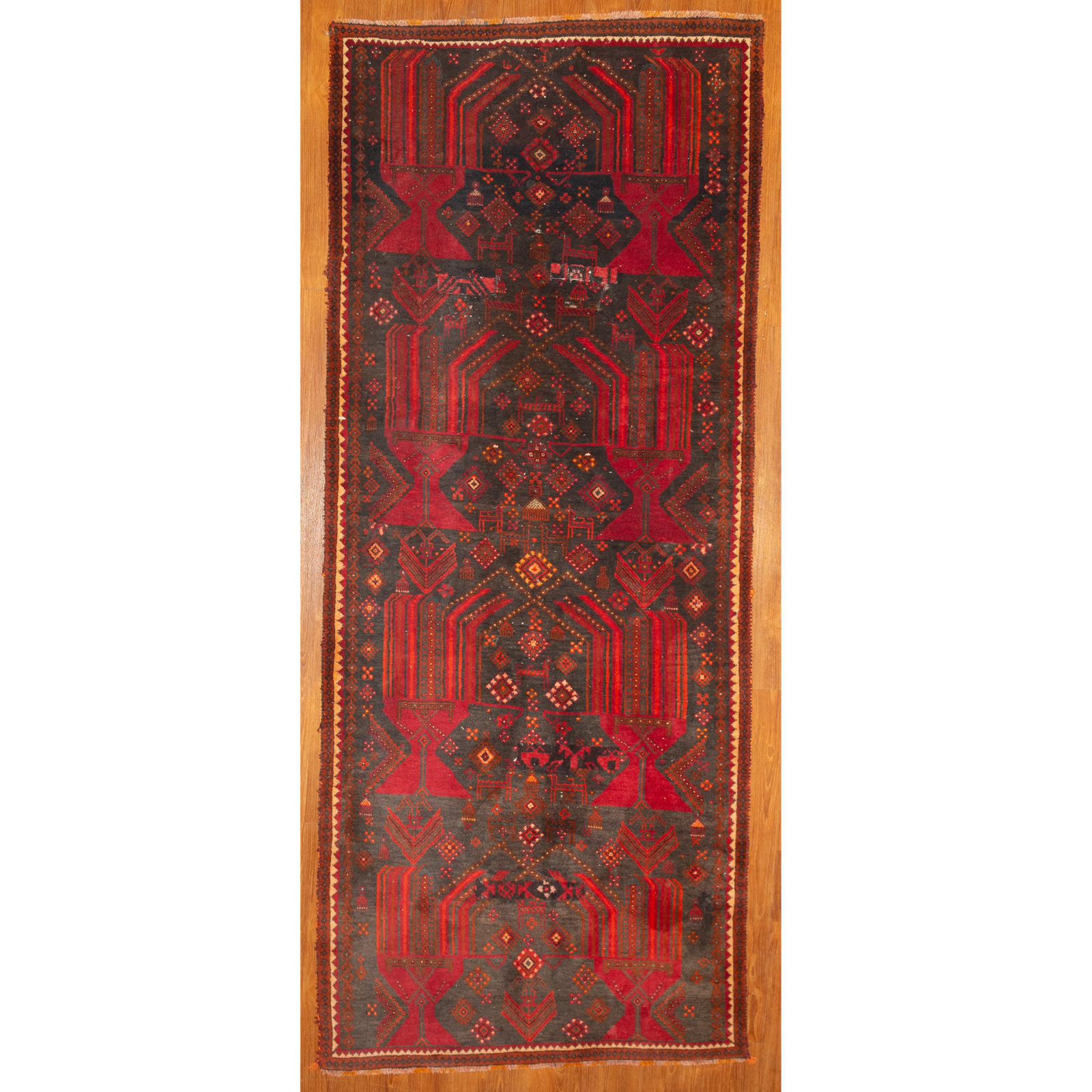 AFGHANI BELOUCH RUG, 3.7 X 8.3