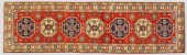 AFGHANI KAZAK WOOL RUNNERAFGHA