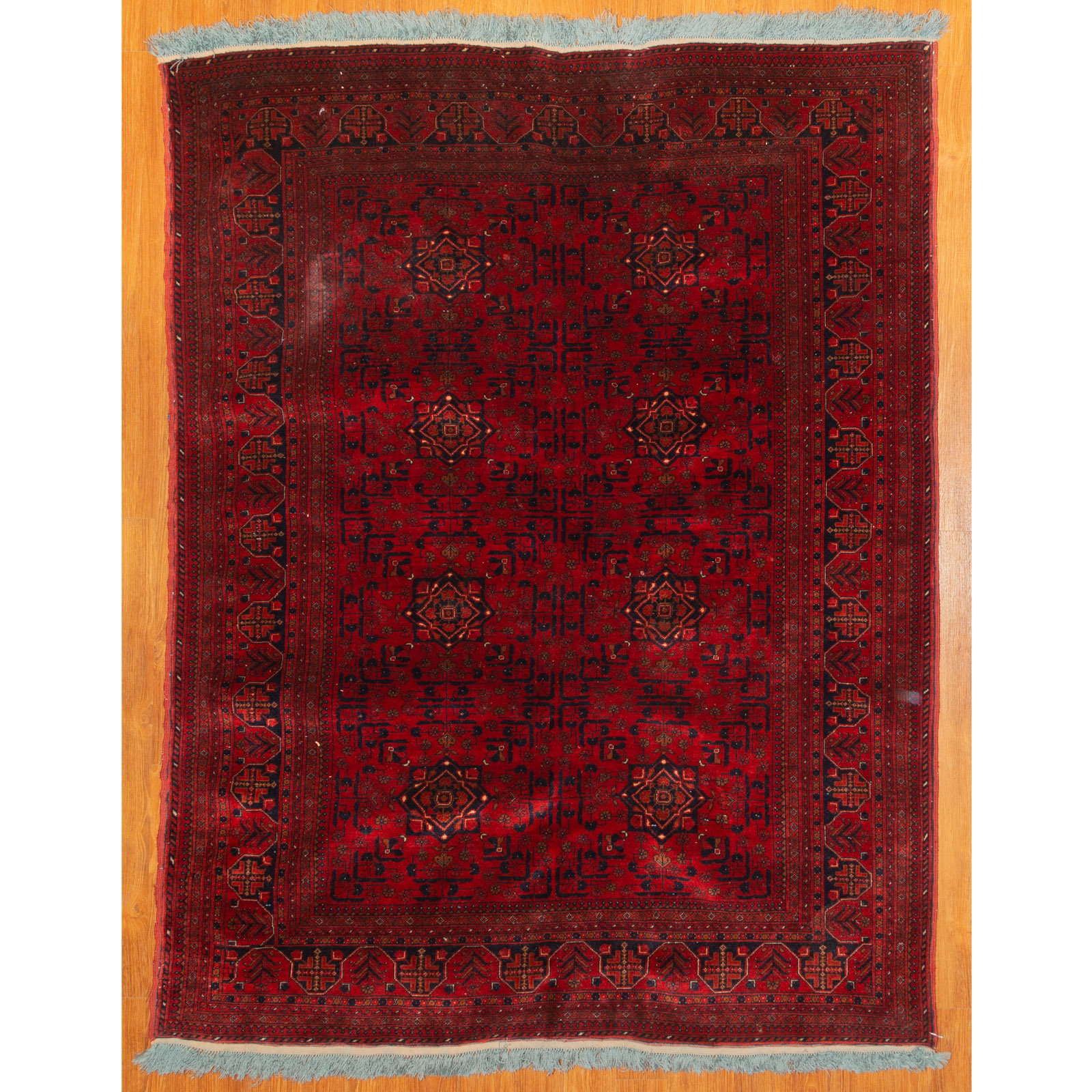 AFGHANI RUG, 5 X 6.2 Fourth