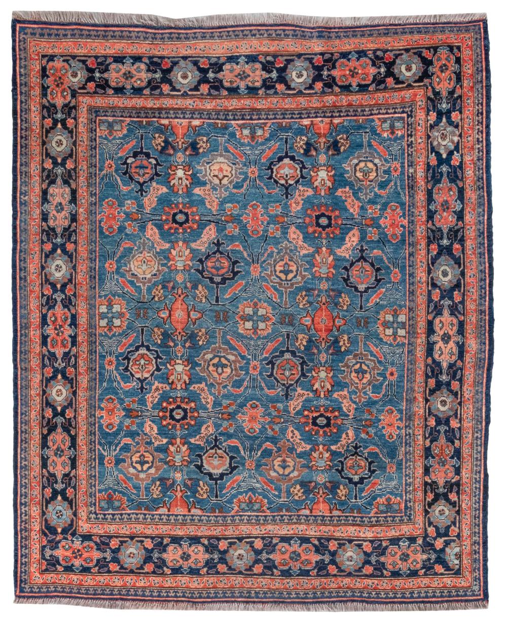 AFGHANI RUG IN PERSIAN DESIGN: 6'5"