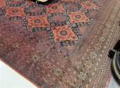 AFGHANI TRIBAL CARPET hand kno