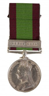 AFGHANISTAN MEDAL 1878-1880 wi