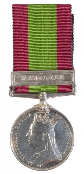 AFGHANISTAN MEDAL TO KHAN BENG