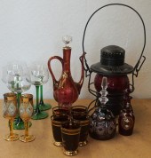 AFLAME KERO LANTERN AND ASSORT