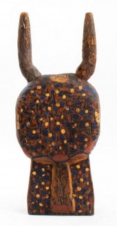 AFRICA TRIBAL MASK, SENOUFO PE