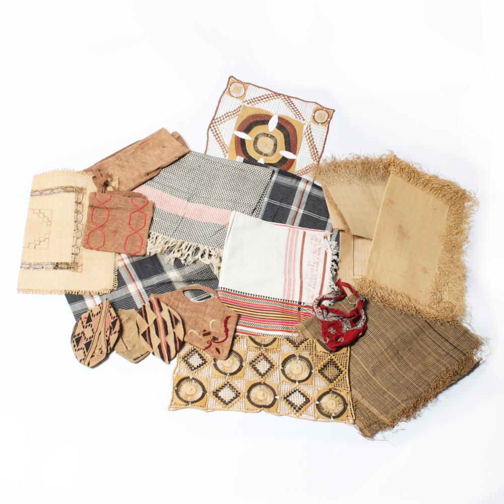 AFRICAN 17PC TEXTILE GROUP