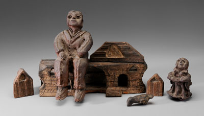 African-American Dollhouse, Figures