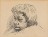 African American female portra