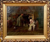 AFRICAN AMERICAN OIL PAINTINGH