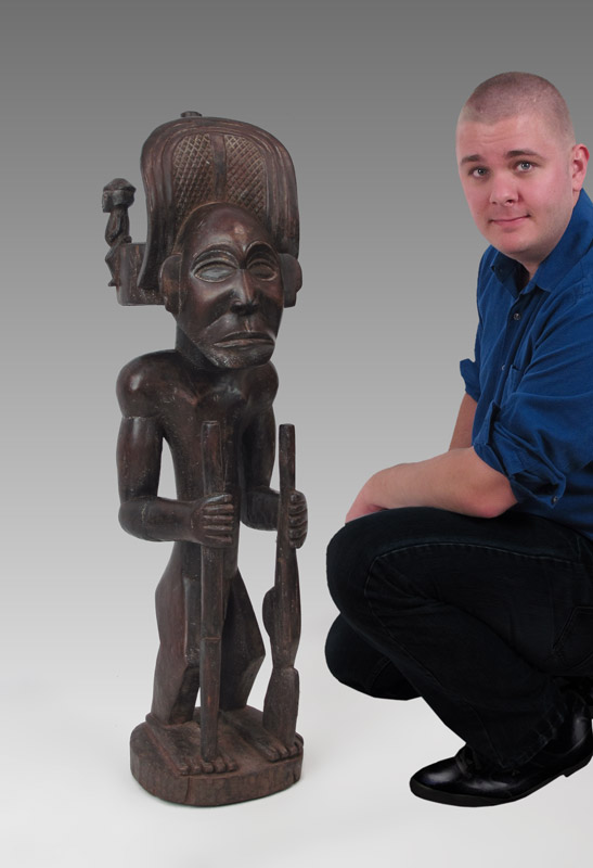 AFRICAN ANGOLA CHOKWE KING CHIHINDA