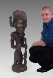AFRICAN ANGOLA CHOKWE KING CHI