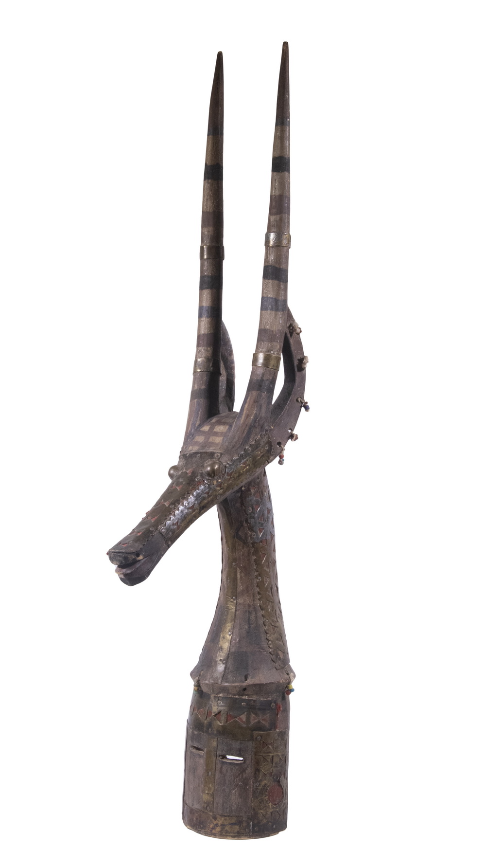 AFRICAN ANIMAL HELMET MASK