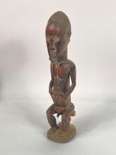 AFRICAN ART BAULE FETISH CARVE