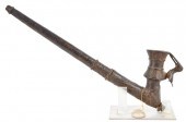 AFRICAN ART BAULE PIPE- SOTHEB