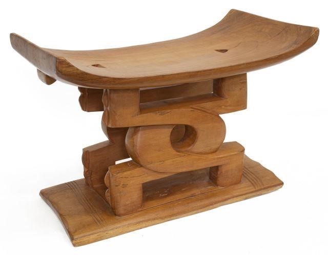 AFRICAN ASHANTI CARVED WOOD