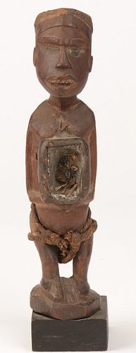 AFRICAN BAKONGO N'KISI FETISH,
