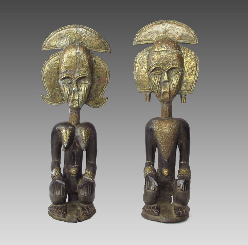 AFRICAN BAKOTA RELIQUARY FIGURES
