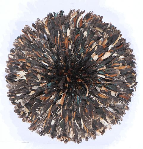 AFRICAN BAMILEKE FEATHERED