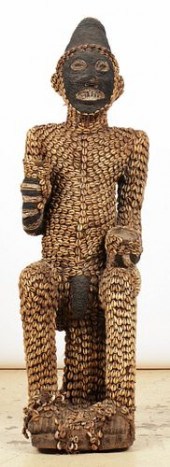 AFRICAN BAMILEKE LEFEM FIGURE,