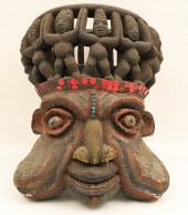 AFRICAN BAMILEKE MASK Large ca