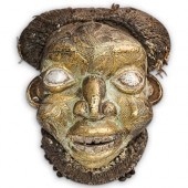 AFRICAN BAMILEKE MASKDESCRIPTI